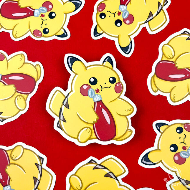 3&quot; Chunkychu Sticker